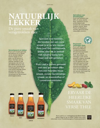 Pure Leaf advertorial