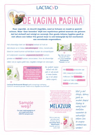 Advertentie Lactacyd - Vaginapagina